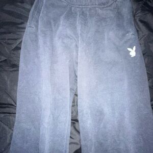 Playboy Kids Black Sweatpants